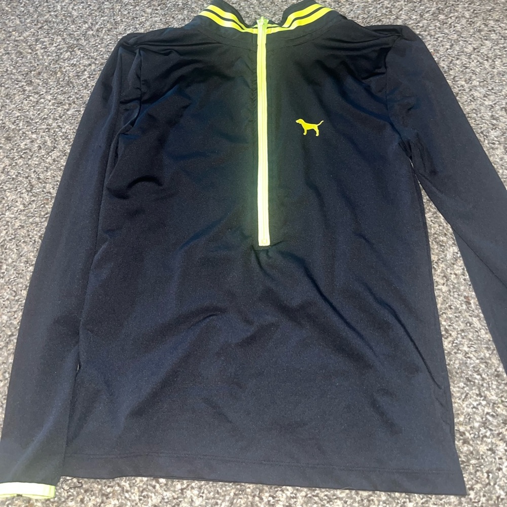 vspink quarter zip